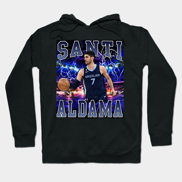 Santi Aldama Hoodie by Gojes Art